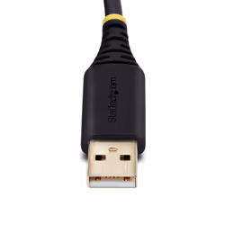 StarTech.com 3ft (1m) USB to Null Modem Serial Adapter Cable, Interchangeable DB9 Screws/Nuts, COM Retention, USB-A to RS232, FTDI, Level-4 ESD Protection, Windows/macOS/ChromeOS/Linux - Rugged TPE Construction - Additional view 5