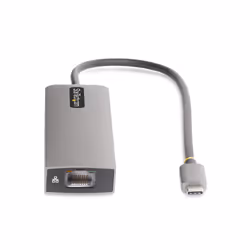 StarTech.com 3-Port USB-C Hub with 2.5 Gbps Ethernet and 100W Power Delivery Pass-Through Port, USB 3.2 10Gbps, 2x USB-A/1x USB-C, Portable USB Type-C Adapter Hub - Additional view 4