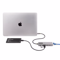 StarTech.com 3-Port USB-C Hub with 2.5 Gbps Ethernet and 100W Power Delivery Pass-Through Port, USB 3.2 10Gbps, 2x USB-A/1x USB-C, Portable USB Type-C Adapter Hub - Additional view 5