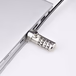 StarTech.com Slim Lock K-Slot Compatible, 5ft (1.5m) Locking Cable, Desk Anti-Theft Security For Laptop/Notebook, Cut-Resistant Steel Cable, Combination Lock - Additional view 5
