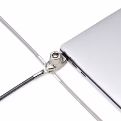 StarTech.com Slim Lock Noble Wedge® Slot Compatible, 5ft (1.5m) Locking Cable, Desk Anti-Theft Security For Laptop/Notebook, Cut-Resistant Steel Cable, Keyed Lock - Additional view 5
