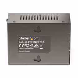 StarTech.com 4-Port Multi-Gigabit PoE++ Injector, 5/2.5/1G Ethernet (NBASE-T), PoE/PoE+/PoE++ (802.3af/802.3at/802.3bt), 160Watts Power Budget, Wall/DIN Rail Mountable, Unmanaged - Additional view 6
