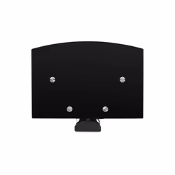 StarTech.com Dual Floating Wall-Mounted AV Shelves, Adjustable Height Shelf For Under TV, Organize A/V Equipment On Black Tempered Glass Shelves - Additional view 6