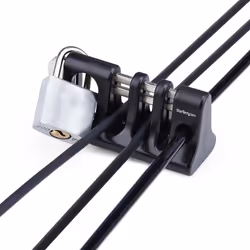 StarTech.com Peripheral Cable Anchor Lock, Secure Keyboard/Mouse, Cable Lock For Shared Office/Public Computers, Cable Trap Compatible w/Laptop Security Cable/Padlock - TAA - Additional view 6