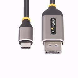 StarTech.com 10ft (3m) USB-C to DisplayPort Adapter Cable, 8K 60Hz, 4K 144Hz, HDR, USB Type-C to DP 1.4 Video Converter Cable, USB4/Thunderbolt 3/4 Compatible - Additional view 4