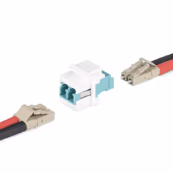 StarTech.com LC to LC Coupler, LC Fiber Coupler, LC/UPC Keystone Jack, Duplex Fiber Optic LC Keystone Coupler for Patch Panel - Additional view 7