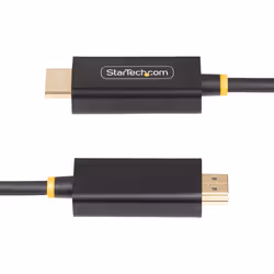 StarTech.com 6.6ft (2m) DisplayPort to HDMI Adapter Cable, 4K 60Hz with HDR, DP to HDMI 2.0b, Active Video Converter, DisplayPort Desktop to HDMI Monitor - Additional view 5