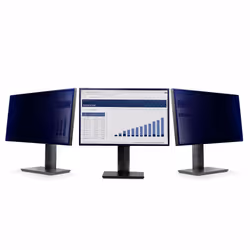 StarTech.com 23.8-inch 16:9 Computer Monitor Privacy Screen, Hanging Acrylic Filter, Quick-Install Security Shield, Monitor Screen Protector, +/- 30 Deg. View, Glossy