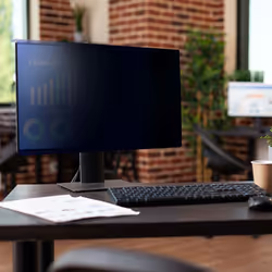 StarTech.com 24-inch 16:9 Computer Monitor Privacy Screen, Hanging Acrylic Filter, Quick-Install Security Shield, Monitor Screen Protector, +/- 30 Deg. View, Glossy - Additional view 7