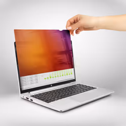 StarTech.com 15.6-inch 16:9 Gold Laptop Privacy Screen, Reversible Filter w/Enhanced Privacy, Computer Security Filter, Removable Screen Protector/Shield, +/- 30 Deg. - Additional view 4