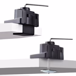 StarTech.com Triple Monitor Desk Mount For Up To Three 27in Screens, VESA 75x75/100x100, Tool-Less Arm Adjustments, C-Clamp/Grommet Mount, Spring-Assisted Arms - Additional view 5