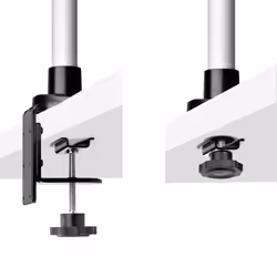 StarTech.com Monitor Desk Mount For 27in 16:9 or 30in 21:9 Ultrawide Screens, VESA 75x75/100x100, Tool-Less Arm Adjustments, C-Clamp/Grommet, Spring-Assisted Arm - Additional view 7