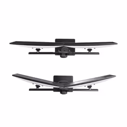 StarTech.com Crossbar Dual Monitor Desk Stand For Double 27-inch Screens, VESA Mount 75x75/100x100, Toolless Height Adjustment, Up To 13.2lb (6kg) Per Display - Additional view 7