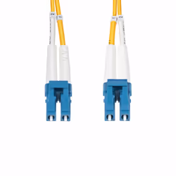 StarTech.com 2m (6.6ft) LC to LC (UPC) OS2 Single Mode Duplex Fiber Optic Cable, 9/125µm, 100G, Bend Insensitive, Low Insertion Loss - LSZH Fiber Jumper Cord - Additional view 4