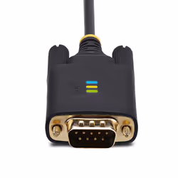 StarTech.com 6.6ft (2m) USB to Null Modem Serial Adapter Cable, COM Retention, FTDI, USB-A to DB9 RS232, Interchangeable DB9 Screws/Nuts, Windows/macOS/Linux - Additional view 4
