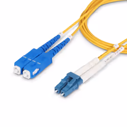StarTech.com 20m (65.6ft) LC to SC (UPC) OS2 Single Mode Duplex Fiber Optic Cable, 9/125µm, 100G, Bend Insensitive, Low Insertion Loss - LSZH Fiber Jumper Cord - Additional view 7