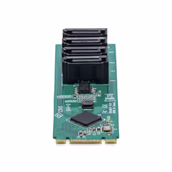 StarTech.com 4-Port M.2 to SATA Adapter Card, M.2 PCIe 3.0 to SATA HDD/SSD Expansion Card, ASM1064 Chipset, M.2 NVMe to 4x HDD/SSD for Windows/macOS/Linux - Additional view 5