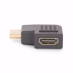 StarTech.com Right Angle HDMI 2.0 Adapter, Male to Female, Horizontal 90-Degree Angled HDMI Port Saver, 4K 60Hz, High Speed HDMI Connector Extension, M/F - Additional view 4