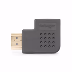 StarTech.com Right Angle HDMI 2.0 Adapter, Male to Female, Horizontal 90-Degree Angled HDMI Port Saver, 4K 60Hz, High Speed HDMI Connector Extension, M/F - Additional view 5