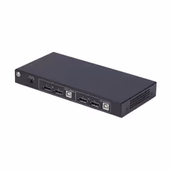StarTech.com 2-Port Dual-Monitor DisplayPort KVM Switch with Dual View Video Matrix, 4K 60Hz, 4x USB Hub Ports, Hotkey Switching, DP 1.2 Matrix KVM, TAA Compliant - Additional view 2