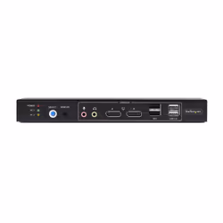 StarTech.com 2-Port Dual-Monitor DisplayPort KVM Switch with Dual View Video Matrix, 4K 60Hz, 4x USB Hub Ports, Hotkey Switching, DP 1.2 Matrix KVM, TAA Compliant - Additional view 3