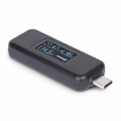 StarTech.com USB-C Power Tester, Digital Multimeter, Bi-Directional Voltage and Current Meter, Up to 240W PD EPR, Portable USB-C Cable and Port Power Meter Tester