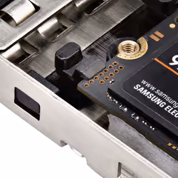 StarTech.com Dual-Bay M.2 NVMe SSD to PCIe x8 Removable Mobile Rack; Bifurcation Required; Tool-less Installation, PCIe Backplane w/Two Hot-Swap Drive Bays - Additional view 6