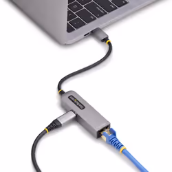 StarTech.com 2.5GbE USB-C to Ethernet Adapter, 100W PD Pass-Through, NBASE-T NIC, USB 3.0 Type-C 2.5/1G Multi Speed Network, Thunderbolt Compatible, Windows & Mac - Additional view 6