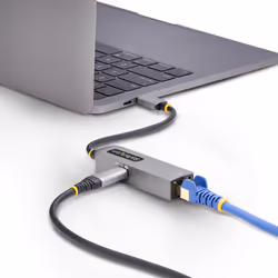 StarTech.com USB-C to Ethernet Adapter, NIC, 100W PD Pass-Through, USB 3.0 Type-C 1Gbps Multi Speed Network Adapter, Thunderbolt Compatible, Windows & Mac - Additional view 7