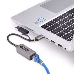 StarTech.com 2.5GbE USB-C to Ethernet Adapter with USB-A Converter, NBASE-T NIC, USB 3.0 Type-C 2.5/1G Multi Speed Network, Thunderbolt Compatible, Windows & Mac - Additional view 8