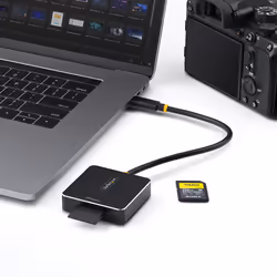 StarTech.com 1B-USB-C-SDE-ADAPTER card reader USB 3.2 Gen 2 (3.1 Gen 2) Type-C Black - Additional view 6