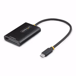 StarTech.com USB-C CFexpress Type B Card Reader, USB 10Gbps, Portable Memory Card Reader, USB Type-C to CF Express 2.0 Adapte ...
