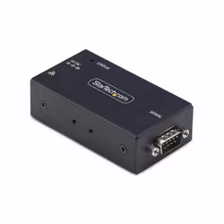 StarTech.com 1-Port Serial to Ethernet Adapter, IP Serial Device Server For Remote RS232 Devices, Wall/DIN Rail Mountable, Me ...