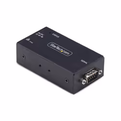 StarTech.com 1-Port Serial to Ethernet Adapter, 802.3af PoE IP Serial Device Server For Remote RS232 Devices, Wall/DIN Rail Mountable, RJ45 LAN to DB9 Serial Converter, TAA - Additional view 4