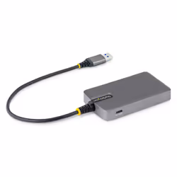 StarTech.com 4-Port USB-A Hub, 5Gbps, Bus Powered, USB-A to 4x USB-A Hub with USB-C Auxiliary Power Input, 1ft/30cm Host Cable, Portable Desktop/Laptop USB Hub - Additional view 2