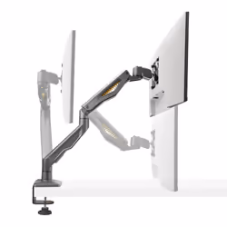 StarTech.com Desk Mount Monitor Arm, Up To 32" Display, Max 22lb/10kg, VESA 75x75/100x100, C-Clamp, Fully Articulating, Mechanical Spring, TAA-compliant - Additional view 5