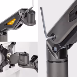 StarTech.com Desk Mount Monitor Arm, Up To 32" Display, Max 22lb/10kg, VESA 75x75/100x100, C-Clamp, Fully Articulating, Mechanical Spring, TAA-compliant - Additional view 8