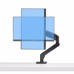 StarTech.com Monitor Desk Mount for up to 49in 32:9 Ultrawide Curved Screens, Mechanical Spring Arm, C-Clamp/Grommet, Tool-Less Adjustment, Max 44lb/20kg