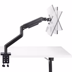StarTech.com Monitor Desk Mount for up to 49in 32:9 Ultrawide Curved Screens, Mechanical Spring Arm, C-Clamp/Grommet, Tool-Less Adjustment, Max 44lb/20kg - Additional view 6