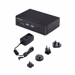 StarTech.com 2-Port DisplayPort KVM Switch, 4K 60Hz, DP 1.2, EDID Management, 2-Port USB 3.0 Hub, 4x USB HID Ports, TAA Compliant - Additional view 7