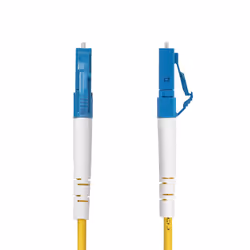 StarTech.com 3m (9.8ft) LC to SC (UPC) OS2 Single Mode Simplex Fiber Optic Cable, 9/125µm, 40G/100G, Bend Insensitive, Low Insertion Loss - LSZH Fiber Jumper Cord