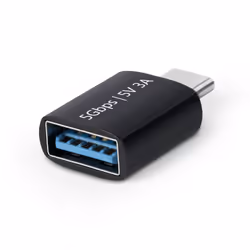 StarTech.com USB-C to USB-A Adapter, USB 5Gbps, Compact USB-C Male to USB-A Female Adapter, Durable Metal Housing, M/F, USB T ...