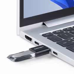 StarTech.com USB-C to USB-A Adapter, USB 5Gbps, Compact USB-C Male to USB-A Female Adapter, Durable Metal Housing, M/F - Additional view 6