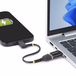 StarTech.com USB-C to USB-A Adapter, USB 5Gbps, Compact USB-C Male to USB-A Female Adapter, Durable Metal Housing, M/F - Additional view 7