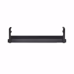 StarTech.com Under Desk Cable Management Tray, Length Adjustable Cable Organizer, Clamp-On Installation, No Drilling Required, Power Bar Holder, Black - Additional view 4