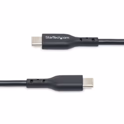 StarTech.com 2m (6ft) USB C Charging Cable, USB-C Cable, USB 2.0 Type-C Laptop Charger Cord, 60W 3A Power Delivery, TPE Jacket, USB-C Data Transfer Cable, M/M - Additional view 4