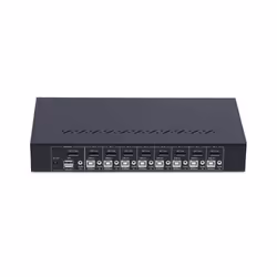 StarTech.com 8-Port DisplayPort KVM Switch with 1U Rack Mount Kit, 4K 60Hz DP 1.2, Push-Button & Hotkey Switching, 4-Port USB Hub, OS Independent, TAA Compliant - Additional view 4