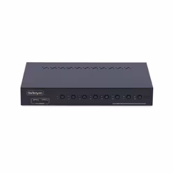 StarTech.com 8-Port HDMI KVM Switch with 1U Rack Mount Kit, 4K 60Hz HDMI 2.0, Push-Button & Hotkey Switching, 4-Port USB Hub, OS Independent, TAA Compliant