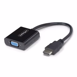 StarTech.com HDMI to VGA Adapter, Active Video Converter For Laptop/Desktop, 1920x1080 (1080p), HDMI Source to VGA Monitor/Di ...