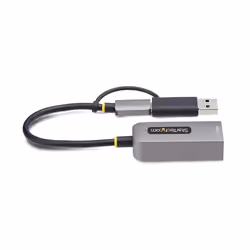 StarTech.com USB-C to Ethernet Adapter with USB-A Dongle, 10/100/1000Mbps, USB 3.0 to Gigabit Ethernet Network Adapter, 6in/15cm Attached Cable, USB GbE Adapter - Additional view 5